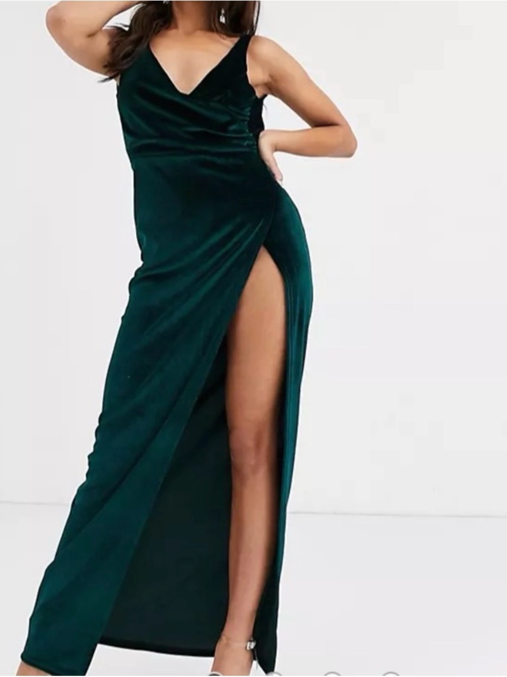 Velvet Maxi gown vintage